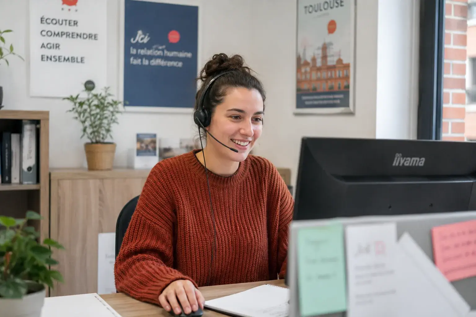 Mon métier : conseiller en relation client